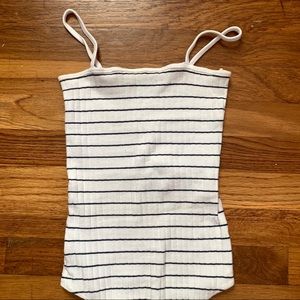 Striped bodysuit